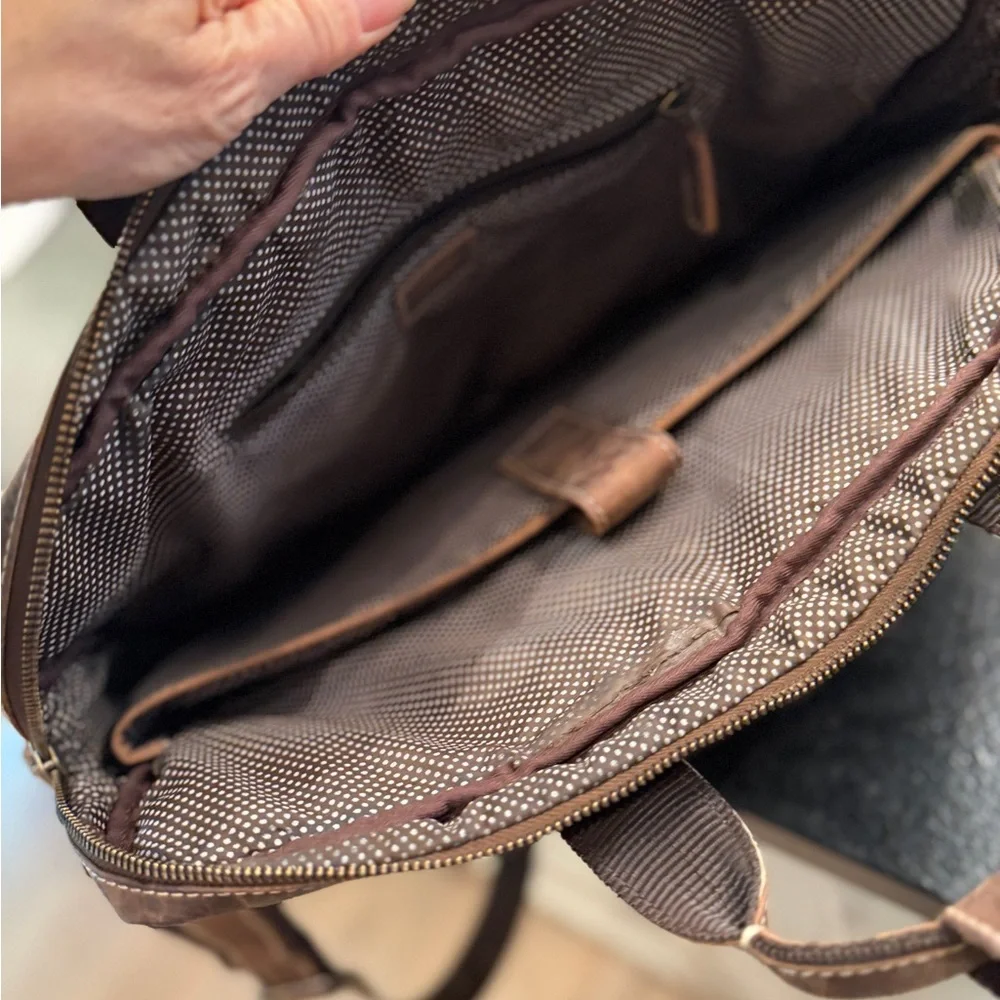 Vintage Leather Men's Briefcase